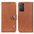 Custodia Portafoglio In Pelle Cover con Supporto K02Z per Xiaomi Redmi Note 11 Pro 5G Marrone