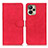 Custodia Portafoglio In Pelle Cover con Supporto K03Z per Realme 9i 5G Rosso