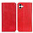 Custodia Portafoglio In Pelle Cover con Supporto K03Z per Samsung Galaxy A04 4G Rosso