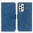 Custodia Portafoglio In Pelle Cover con Supporto K03Z per Samsung Galaxy A23 5G Blu