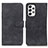 Custodia Portafoglio In Pelle Cover con Supporto K03Z per Samsung Galaxy A23 5G Nero