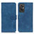 Custodia Portafoglio In Pelle Cover con Supporto K03Z per Xiaomi Redmi 11 Prime 4G Blu