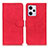 Custodia Portafoglio In Pelle Cover con Supporto K03Z per Xiaomi Redmi Note 12 Pro 5G Rosso