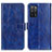Custodia Portafoglio In Pelle Cover con Supporto K04Z per Oppo A53s 5G Blu