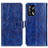 Custodia Portafoglio In Pelle Cover con Supporto K04Z per Oppo A74 4G Blu