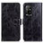 Custodia Portafoglio In Pelle Cover con Supporto K04Z per Oppo F19 Pro+ Plus 5G