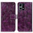 Custodia Portafoglio In Pelle Cover con Supporto K04Z per Oppo F21 Pro 4G