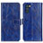 Custodia Portafoglio In Pelle Cover con Supporto K04Z per Oppo K9 Pro 5G Blu