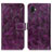 Custodia Portafoglio In Pelle Cover con Supporto K04Z per Samsung Galaxy XCover 6 Pro 5G Viola