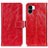 Custodia Portafoglio In Pelle Cover con Supporto K04Z per Xiaomi Poco C50 Rosso
