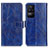 Custodia Portafoglio In Pelle Cover con Supporto K04Z per Xiaomi Poco F4 5G Blu