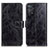 Custodia Portafoglio In Pelle Cover con Supporto K04Z per Xiaomi Redmi Note 11 Pro 4G Nero