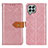 Custodia Portafoglio In Pelle Cover con Supporto K05Z per Samsung Galaxy M33 5G Rosa