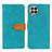 Custodia Portafoglio In Pelle Cover con Supporto K05Z per Samsung Galaxy M33 5G Verde