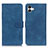 Custodia Portafoglio In Pelle Cover con Supporto K06Z per Samsung Galaxy A05 Blu