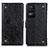 Custodia Portafoglio In Pelle Cover con Supporto K06Z per Xiaomi Poco F4 5G