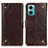 Custodia Portafoglio In Pelle Cover con Supporto K06Z per Xiaomi Redmi Note 11E 5G Marrone