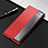 Custodia Portafoglio In Pelle Cover con Supporto K08 per Huawei Mate 40 Pro Rosso