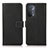 Custodia Portafoglio In Pelle Cover con Supporto K08Z per OnePlus Nord N200 5G Nero