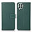 Custodia Portafoglio In Pelle Cover con Supporto K08Z per Samsung Galaxy M33 5G Verde