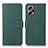 Custodia Portafoglio In Pelle Cover con Supporto K08Z per Xiaomi Poco X4 GT 5G Verde