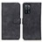 Custodia Portafoglio In Pelle Cover con Supporto K09Z per Oppo A55 5G Nero