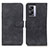 Custodia Portafoglio In Pelle Cover con Supporto K09Z per Oppo A56S 5G Nero