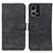 Custodia Portafoglio In Pelle Cover con Supporto K09Z per Oppo F21 Pro 4G Nero