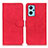 Custodia Portafoglio In Pelle Cover con Supporto K09Z per Oppo K10 4G Rosso