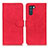 Custodia Portafoglio In Pelle Cover con Supporto K09Z per Oppo K9 Pro 5G Rosso