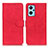 Custodia Portafoglio In Pelle Cover con Supporto K09Z per Realme 9i 4G Rosso