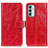 Custodia Portafoglio In Pelle Cover con Supporto KZ04 per Samsung Galaxy F23 5G Rosso