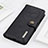 Custodia Portafoglio In Pelle Cover con Supporto KZ2 per Huawei Honor X8b Nero