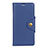 Custodia Portafoglio In Pelle Cover con Supporto L01 per Alcatel 1 Blu
