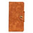 Custodia Portafoglio In Pelle Cover con Supporto L01 per Alcatel 3L Arancione