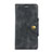 Custodia Portafoglio In Pelle Cover con Supporto L01 per Alcatel 7 Nero