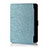 Custodia Portafoglio In Pelle Cover con Supporto L01 per Amazon Kindle 6 inch Cielo Blu