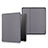 Custodia Portafoglio In Pelle Cover con Supporto L01 per Amazon Kindle Oasis 7 inch Grigio