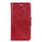 Custodia Portafoglio In Pelle Cover con Supporto L01 per Asus Zenfone 5 Lite ZC600KL Rosso