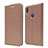 Custodia Portafoglio In Pelle Cover con Supporto L01 per Asus Zenfone Max Pro M1 ZB601KL Oro Rosa