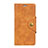 Custodia Portafoglio In Pelle Cover con Supporto L01 per Asus Zenfone Max ZB555KL Arancione