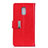 Custodia Portafoglio In Pelle Cover con Supporto L01 per Asus ZenFone V Live Rosso