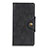 Custodia Portafoglio In Pelle Cover con Supporto L01 per Google Pixel 4 Nero