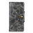 Custodia Portafoglio In Pelle Cover con Supporto L01 per Huawei Enjoy 10S Grigio