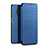 Custodia Portafoglio In Pelle Cover con Supporto L01 per Huawei Enjoy 20 Plus 5G Blu