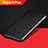 Custodia Portafoglio In Pelle Cover con Supporto L01 per Huawei Enjoy 9 Plus Nero