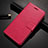 Custodia Portafoglio In Pelle Cover con Supporto L01 per Huawei Honor 9X Rosso