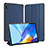 Custodia Portafoglio In Pelle Cover con Supporto L01 per Huawei Honor Pad V6 10.4 Blu