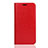 Custodia Portafoglio In Pelle Cover con Supporto L01 per Huawei Honor Play 8 Rosso