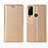 Custodia Portafoglio In Pelle Cover con Supporto L01 per Huawei Honor Play4T